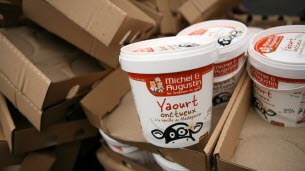 Danone veut vendre la marque de biscuits et yaourts Michel et Augustin 