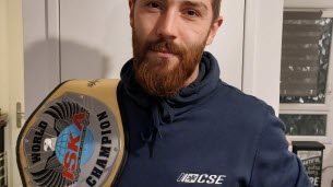 Jordan Cruel, un Saint-Cyrien champion du monde de kickboxing