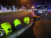 Saint-Vallier : collision de deux véhicules dont l’un avec quatre enfants