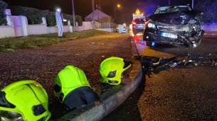 Saint-Vallier : collision de deux véhicules dont l’un avec quatre enfants